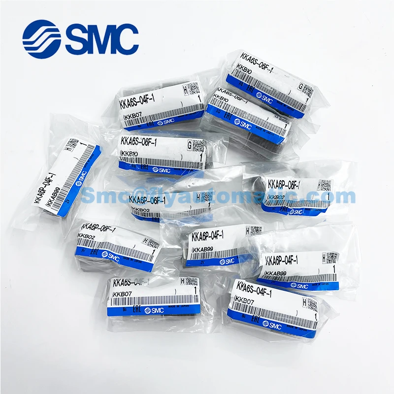 SMC S Couplers Series KKA Stainless steel type KKA6P-06F-1 KKA6S-06F-1 KKA6P-04F-1 KKA6S-04F-1
SMC S Couplers Series KKA Stainless steel type KKA6P-06F-1 KKA6S-06F-1 KKA6P-04F-1 KKA6S-04F-1