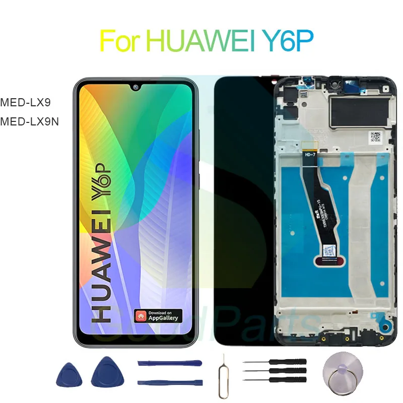 Для замены экрана HUAWEI Y6P, 1600*720, MED-LX9 Y6P 2020, ЖК-дисплей с сенсорным цифровым преобразователем в сборе
Для замены экрана HUAWEI Y6P, 1600*720, MED-LX9 Y6P 2020, ЖК-дисплей с сенсорным цифровым преобразователем в сборе