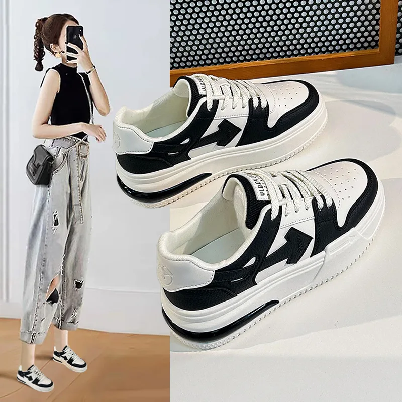 Туфли женские на толстой подошве, повседневные, спортивные, дышащие, белые, весна 2023
Туфли женские на толстой подошве, повседневные, спортивные, дышащие, белые, весна 2023