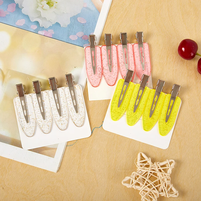 4Pcs No Bend Seamless Hair Clips Side Bangs Fix Fringe Barrette Makeup Washing Face Accessories Women Girls Styling Hair Pins
4Pcs No Bend Seamless Hair Clips Side Bangs Fix Fringe Barrette Makeup Washing Face Accessories Women Girls Styling Hair Pins