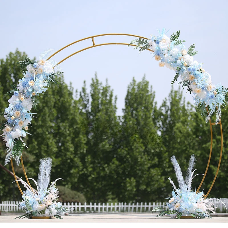 wedding wrought iron frame double-pole arch golden arch semi-circular arch balloon decoration frame wedding background props
wedding wrought iron frame double-pole arch golden arch semi-circular arch balloon decoration frame wedding background props