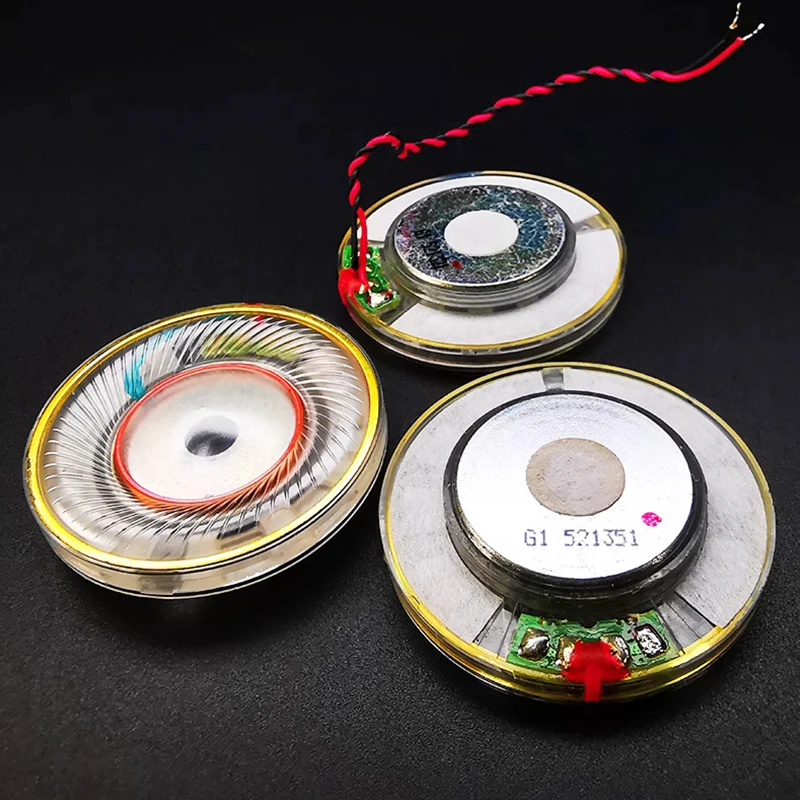 40mm Graphene Headphones Speaker Unit Biological Composite Diaphragm DIY HIFI Headphones Drivers 32 Ohm 40mm Graphene Headphones Speaker Unit Biological Composite Diaphragm DIY HIFI Headphones Drivers 32 Ohm