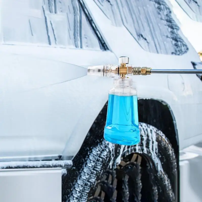 Foam Cannon Multifunctional Clean Accessories for Home Car Motorcycle Bike Sprayer Cannister Quick Connector and 1L Bottle
Foam Cannon Multifunctional Clean Accessories for Home Car Motorcycle Bike Sprayer Cannister Quick Connector and 1L Bottle
