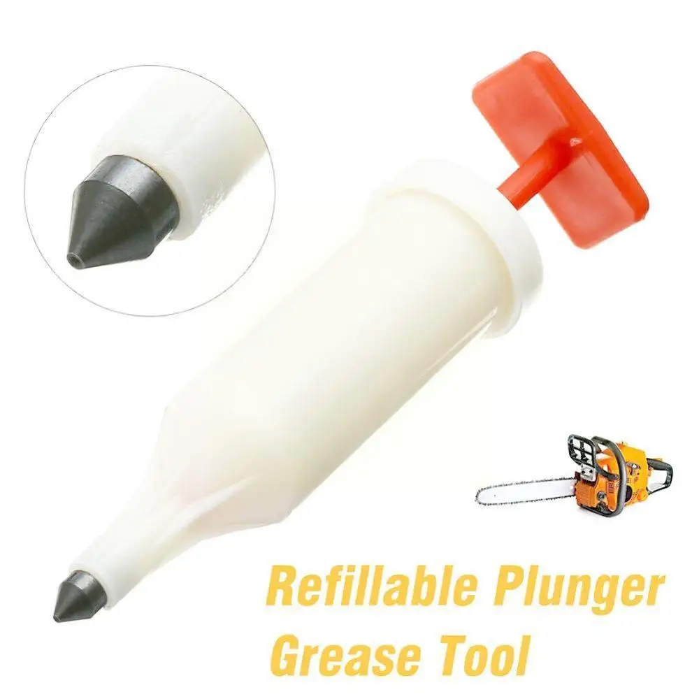 Extends Bar & Chain Life Refillable Power Tool Accessories Gun Type Plunger Type oz Grease 21ml Chainsaw Refillable 3/4 E1J6
Extends Bar & Chain Life Refillable Power Tool Accessories Gun Type Plunger Type oz Grease 21ml Chainsaw Refillable 3/4 E1J6