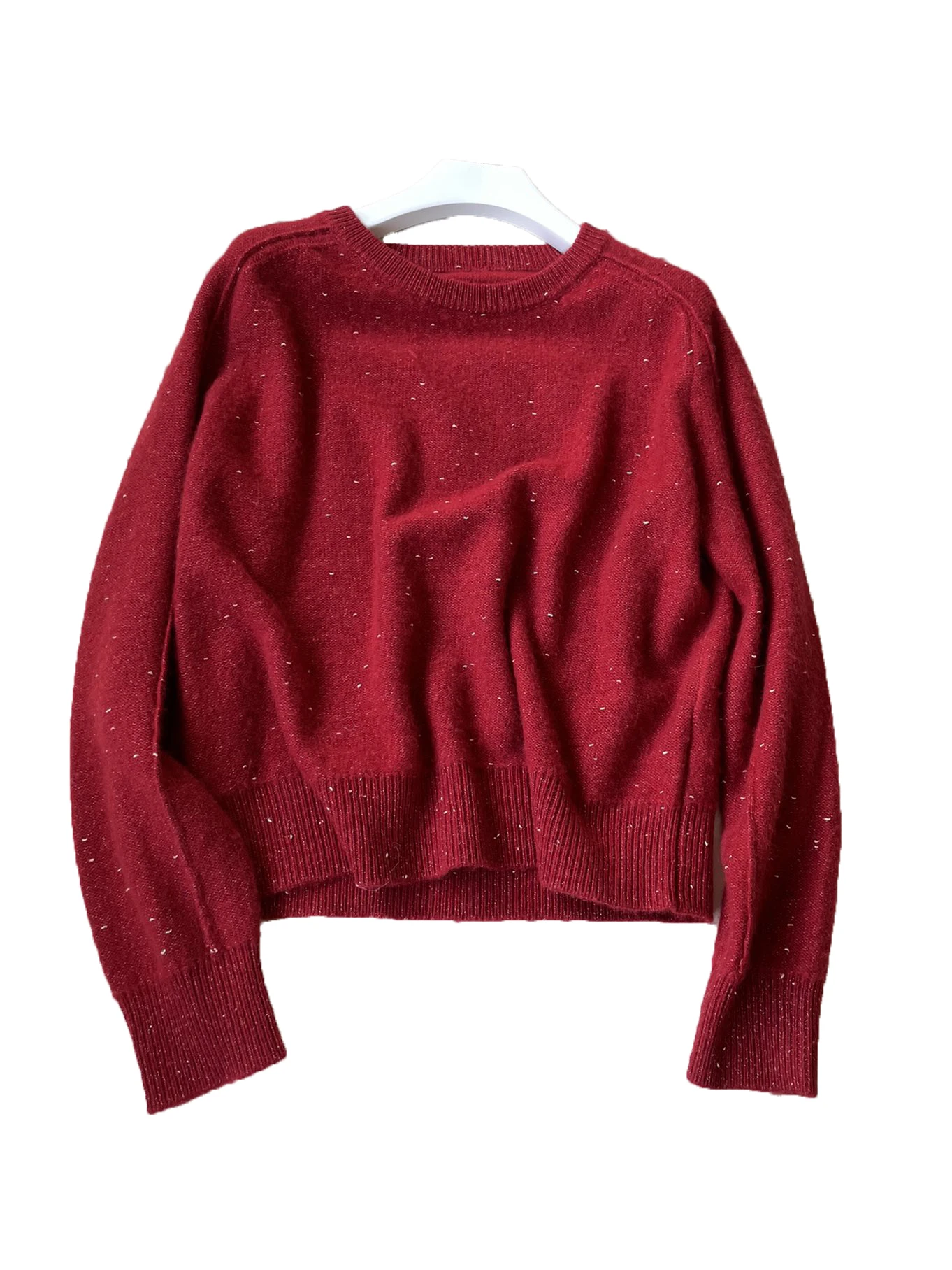 Cashmere sweater fashion simple casual comfortable versatile 2024 fall and winter new 1207
Cashmere sweater fashion simple casual comfortable versatile 2024 fall and winter new 1207