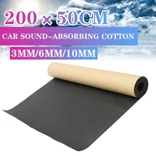 200cmX50cm 3/5/6/10MM Car Sound Proofing Deadening Car Truck Anti-noise Sound Insulation Cotton Heat Closed Cell Foam
200cmX50cm 3/5/6/10MM Car Sound Proofing Deadening Car Truck Anti-noise Sound Insulation Cotton Heat Closed Cell Foam