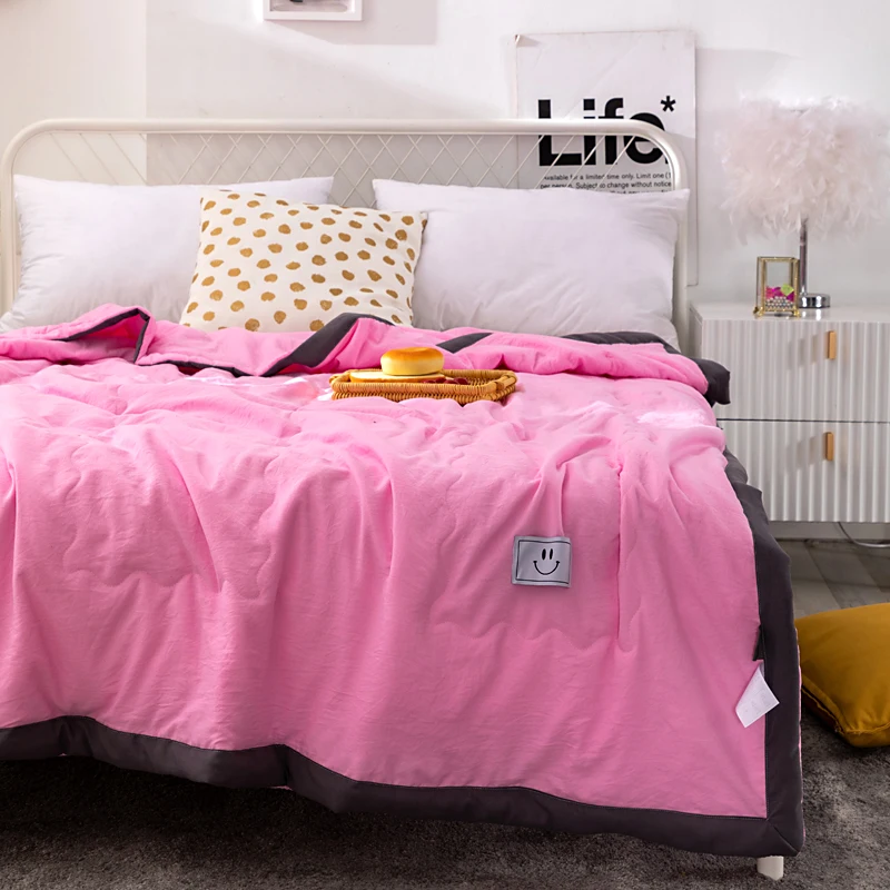 ZHENXISHUSHI Air-conditioning Quilt Bedspread for Bed Washed Cotton Quilt Single Double Comforter Summer Blanket Bedspread Cover
ZHENXISHUSHI Air-conditioning Quilt Bedspread for Bed Washed Cotton Quilt Single Double Comforter Summer Blanket Bedspread Cover