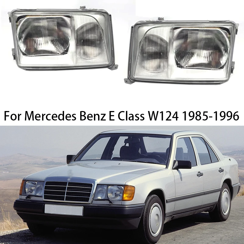 

Headlight Head Light for Mercedes Benz E Class W124 1985 1986 1987 1988 19891990 1991 1992 1993 1994 1995 1996
