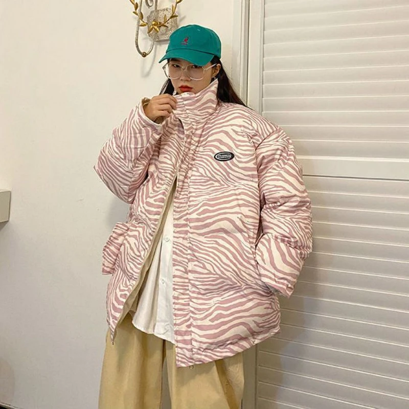 Double-sided Zebra Print Jacket Women 2022 New Winter Harajuku Parkas Korean Fashion Jackets Oversize Casual Coats Outwear Femme
Double-sided Zebra Print Jacket Women 2022 New Winter Harajuku Parkas Korean Fashion Jackets Oversize Casual Coats Outwear Femme