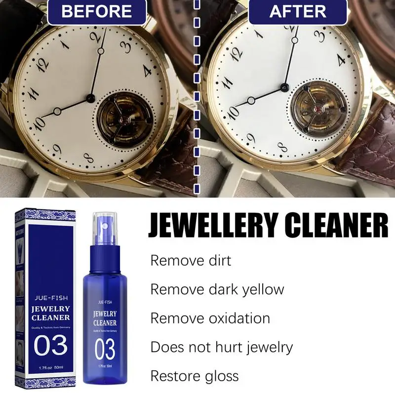 Diamond Liquid Cleaner Diamond Cleaner Spray With Safe Formula 50ml Jewelry Cleaner Ensure Skin & Jewelry Safety Deep Cleaning
Diamond Liquid Cleaner Diamond Cleaner Spray With Safe Formula 50ml Jewelry Cleaner Ensure Skin & Jewelry Safety Deep Cleaning