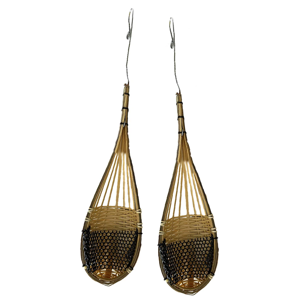 Handcrafted Bamboo Woven Plant Hanger Create a Unique and Natural Look Suitable for Orchids Succulents and More
Handcrafted Bamboo Woven Plant Hanger Create a Unique and Natural Look Suitable for Orchids Succulents and More