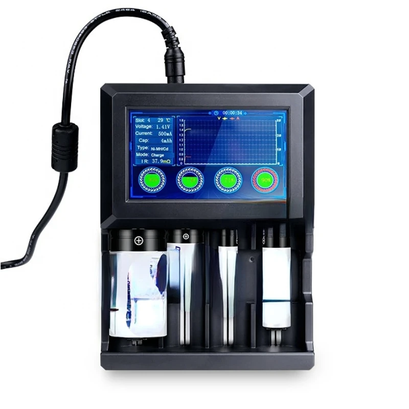 Display Battery Charger for 18650 AA aaa C D 10440 14500 16340 Ni-mh Ni-cd Lithium Recharge
Display Battery Charger for 18650 AA aaa C D 10440 14500 16340 Ni-mh Ni-cd Lithium Recharge