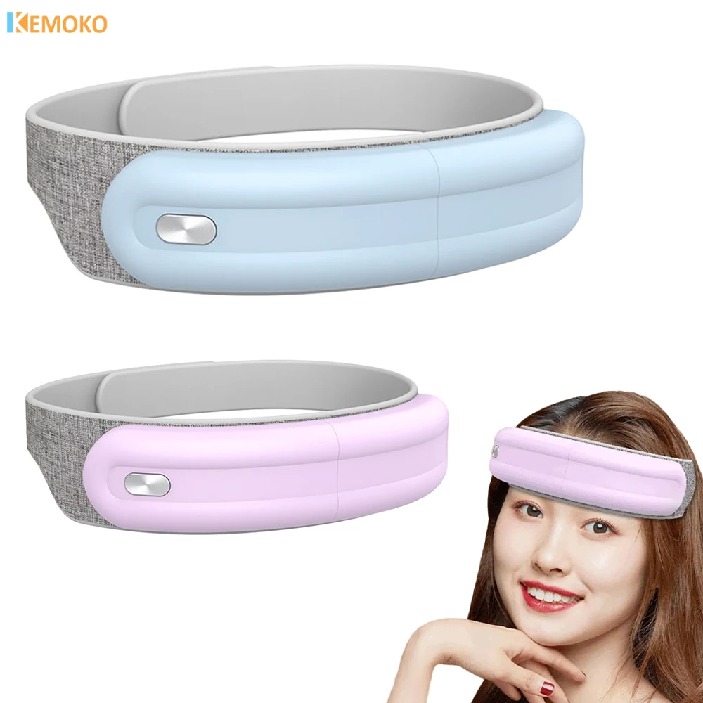 

Electric Airbag Head Massager Wireless Air Compression Hot Compress Vibration Fatigue Relieve Headache Bluetooth Music Device