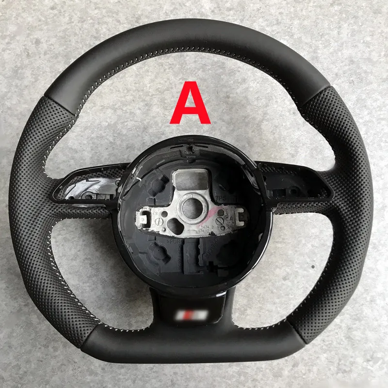 for Audi A3 A4 A5 A6 A7 Q3 Q5 Q7 fully perforated steering wheel flat bottom steering wheel campaign
for Audi A3 A4 A5 A6 A7 Q3 Q5 Q7 fully perforated steering wheel flat bottom steering wheel campaign