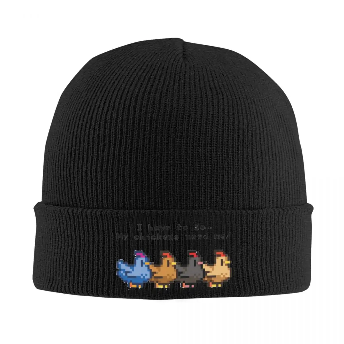 Chicken I Have To Go My Chickens Need Me Knitted Bonnet Caps Fashion Keep Warm Hats
Chicken I Have To Go My Chickens Need Me Knitted Bonnet Caps Fashion Keep Warm Hats