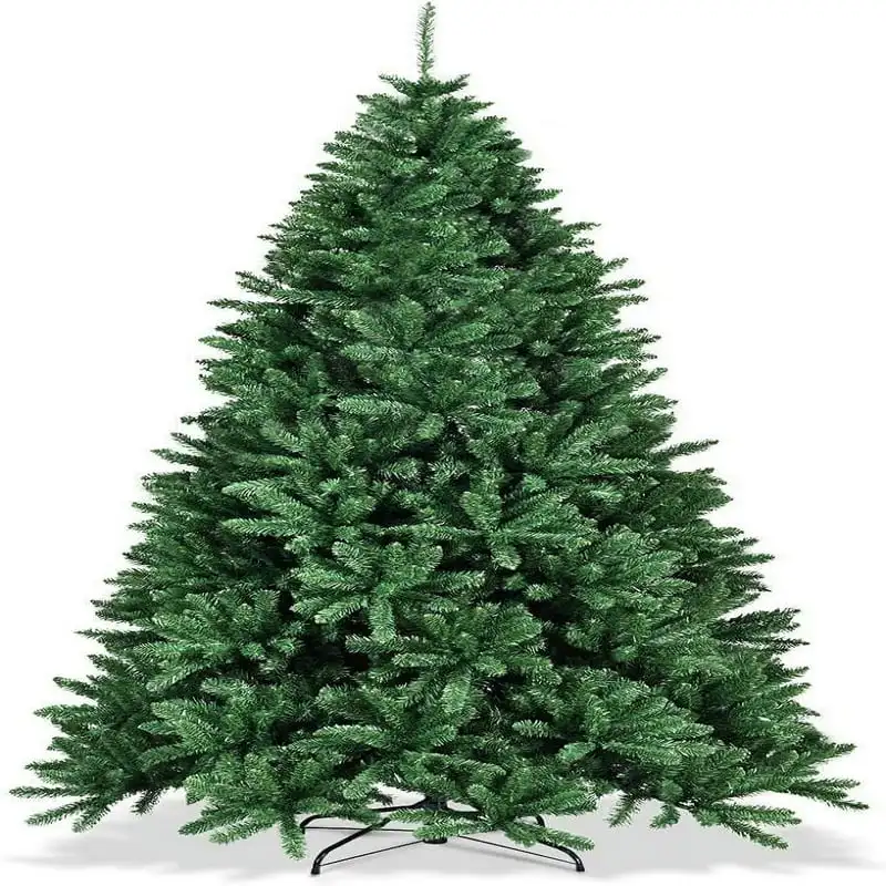

Праздничная Рождественская елка из искусственной ели премиум-класса 1405 футов для дома и офиса, искусственное украшение с наконечниками ветвей, легкая сборка, м