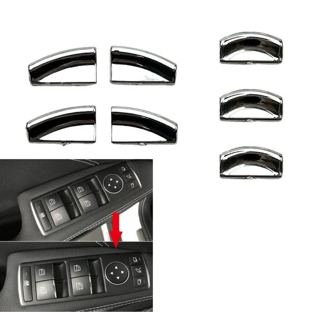 For Mercedes For Benz E W212 C W204 GLK X204 ML GL W166 X166 Latest Sticker 7pc/Set Door Lift Button-Stickers ABS Chorme Part
For Mercedes For Benz E W212 C W204 GLK X204 ML GL W166 X166 Latest Sticker 7pc/Set Door Lift Button-Stickers ABS Chorme Part