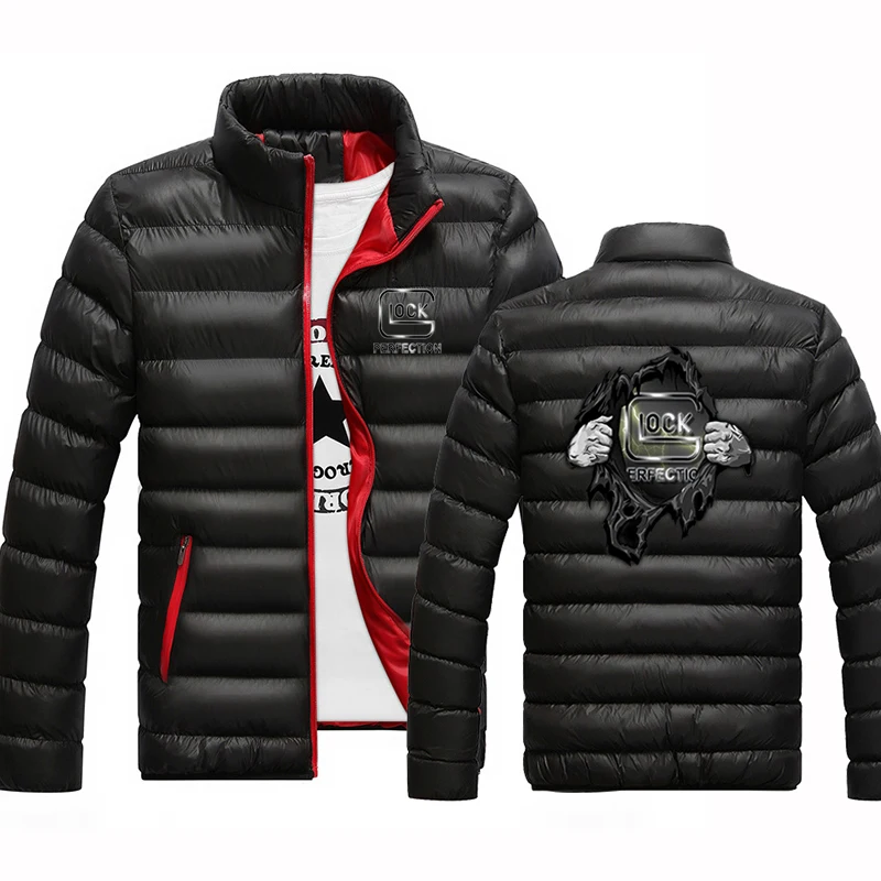2023 Autumn Winter Glock Perfection Shooting Printed Stand Collar Solid Color Down Coat Men's Warm Cold Prevention Padded Jacket
2023 Autumn Winter Glock Perfection Shooting Printed Stand Collar Solid Color Down Coat Men's Warm Cold Prevention Padded Jacket
