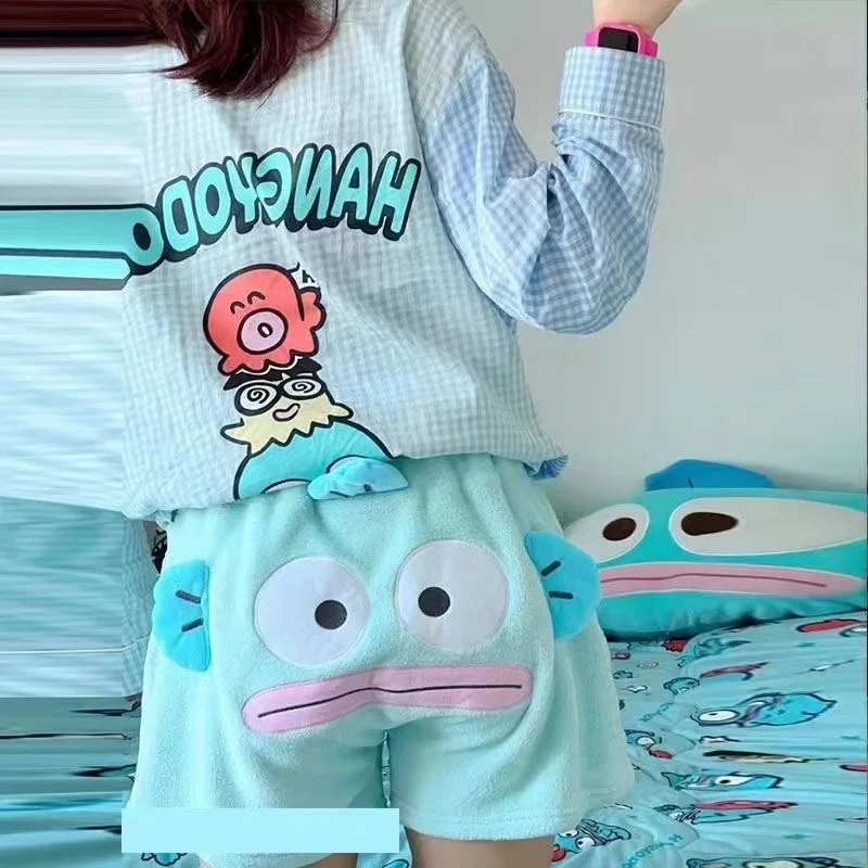 Kawaii Sanrio Summer Funny Hangyodon Shorts Anime Cute Casual Home Plush Comfortable Pants Cartoon Creative Sweet Birthday Gift
Kawaii Sanrio Summer Funny Hangyodon Shorts Anime Cute Casual Home Plush Comfortable Pants Cartoon Creative Sweet Birthday Gift