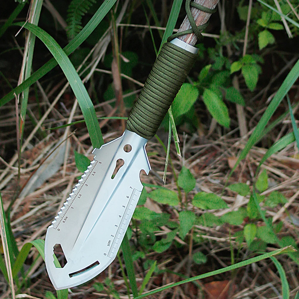 

Manual Camping Shovel With Handle Wear Resistant Garden Shovels For Gardening