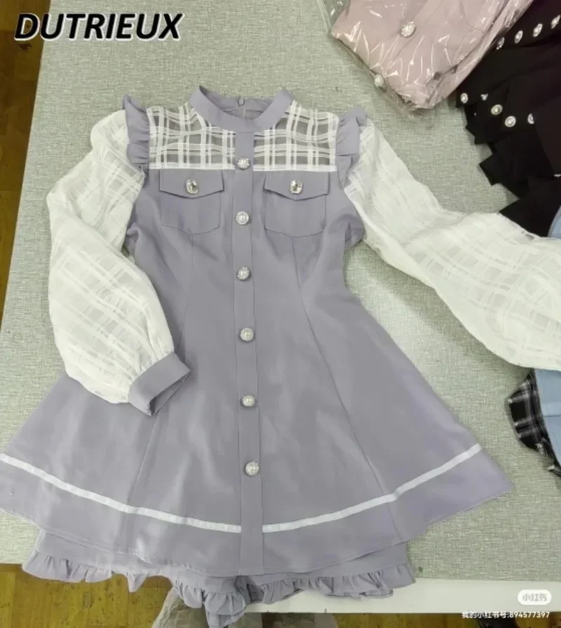 Spring and Autumn New Single-Breasted Long Sleeve Waist Dress 2023 Mass-Produced Bow Sweet Cute Girls One-Piece Split Dress
Spring and Autumn New Single-Breasted Long Sleeve Waist Dress 2023 Mass-Produced Bow Sweet Cute Girls One-Piece Split Dress