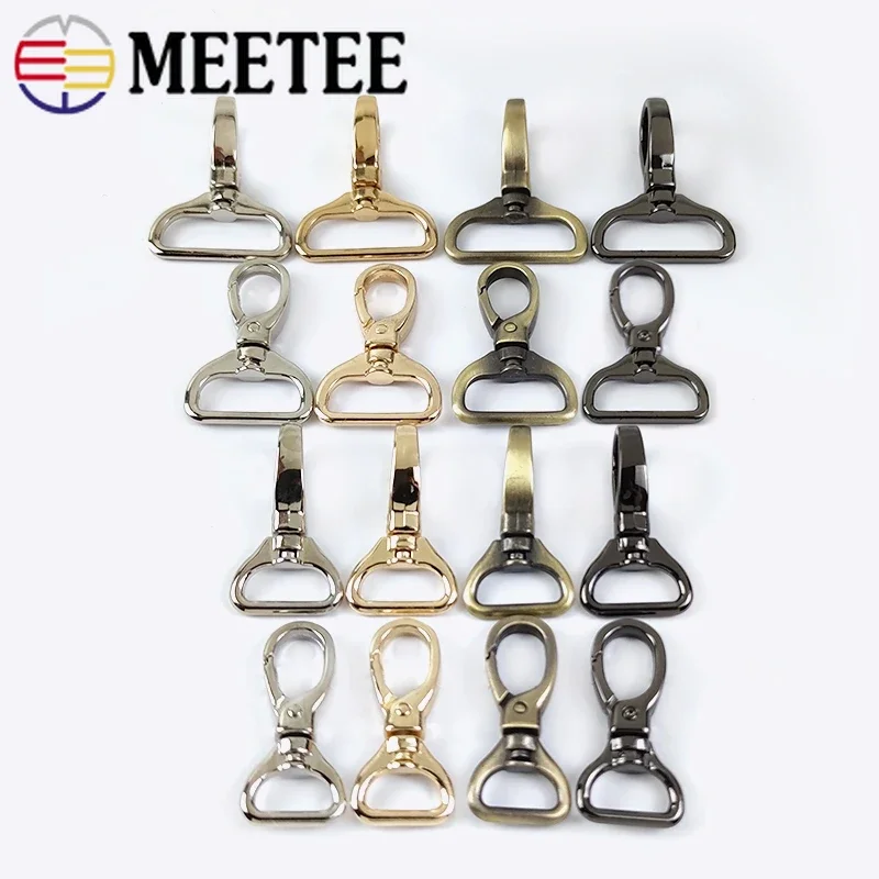 2/4/10Pcs 15/20/26/32mm Metal Swivel Buckles For Webbing Handbag Strap Lobster Clasp Keychain Snap Hook DIY Hardware Accessories
2/4/10Pcs 15/20/26/32mm Metal Swivel Buckles For Webbing Handbag Strap Lobster Clasp Keychain Snap Hook DIY Hardware Accessories
