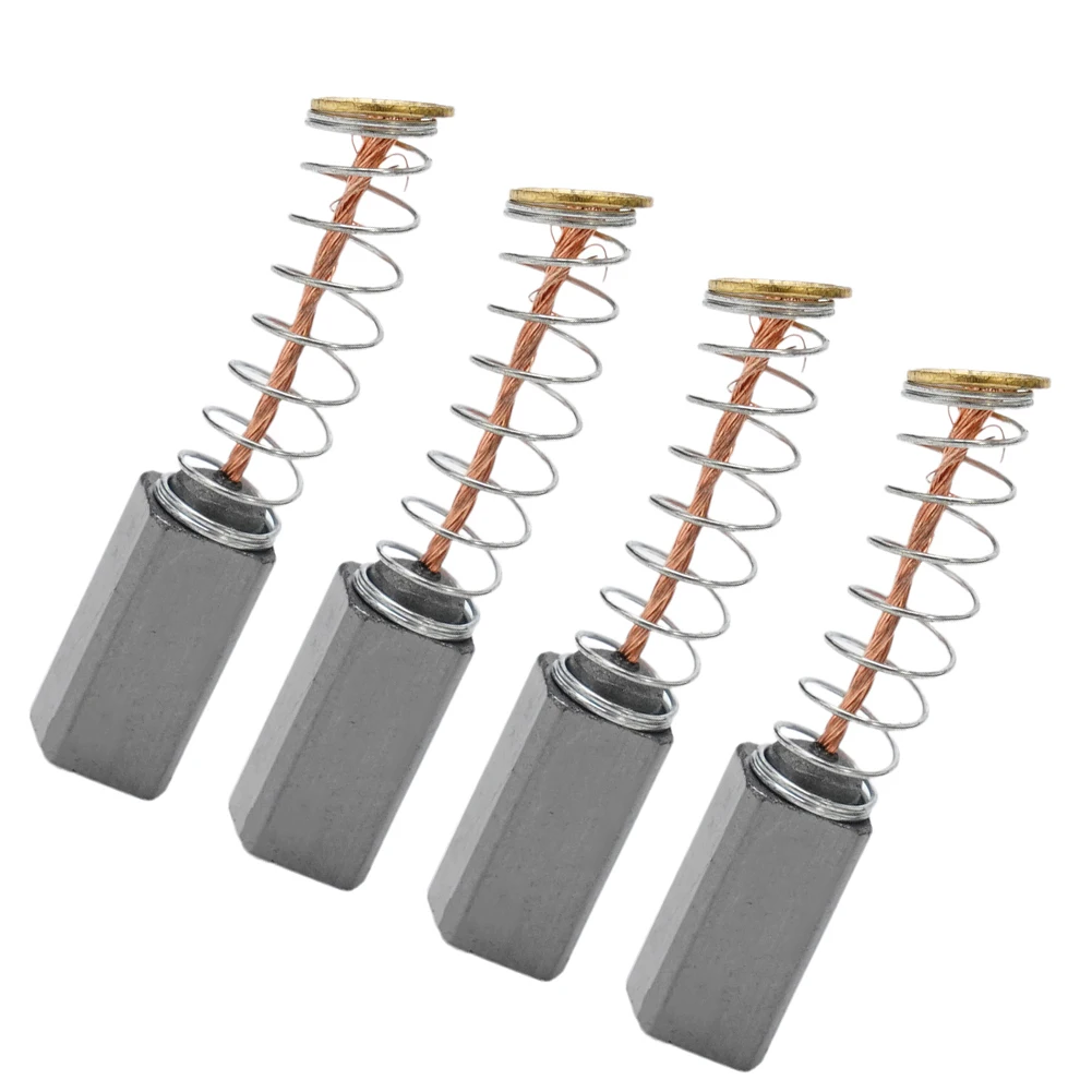 4pcs Carbon Brushes Replacement For Electric Motors Parts 10mmx5x5mm Electric Drills Angle Grinders Power Tool Accessories
4pcs Carbon Brushes Replacement For Electric Motors Parts 10mmx5x5mm Electric Drills Angle Grinders Power Tool Accessories
