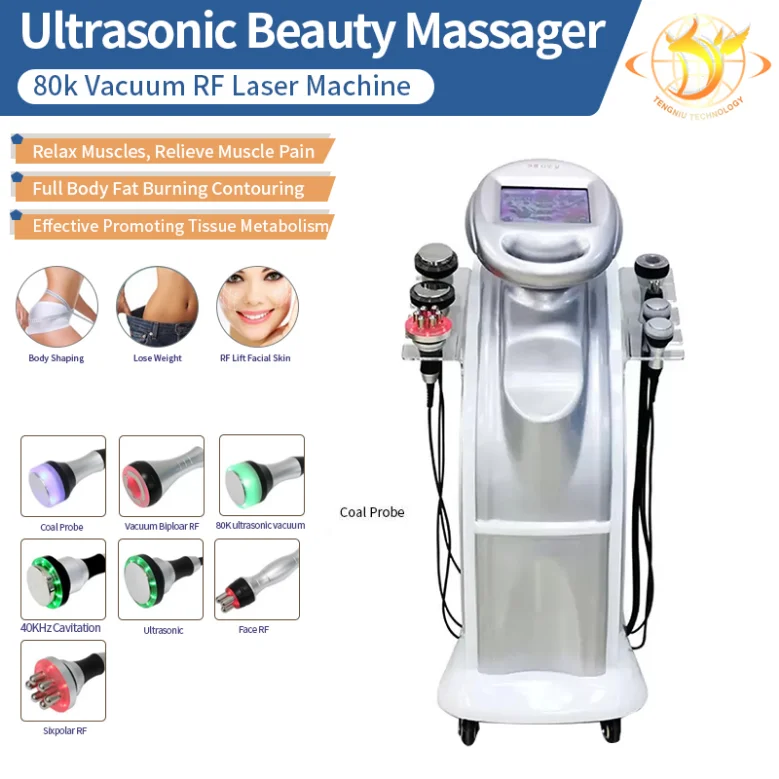 Slimming Machine 7 In 1 Ultrasonic 40K Cavitation Slimming Face And Body Shaping Vacuum Liposuction Skin Tightening Massage Lift
Slimming Machine 7 In 1 Ultrasonic 40K Cavitation Slimming Face And Body Shaping Vacuum Liposuction Skin Tightening Massage Lift