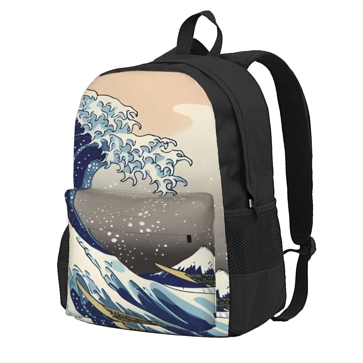 The Waves Large Capacity Waterproof Outdoor Backpack Travel Backpack Men'S Mountaineering Bag Student School Bag
The Waves Large Capacity Waterproof Outdoor Backpack Travel Backpack Men'S Mountaineering Bag Student School Bag