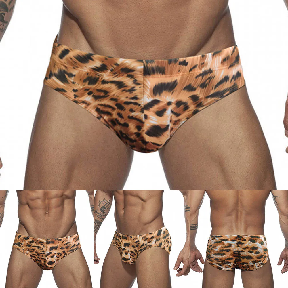 Mens Leopard Briefs Sleepwear Bikini Bottom Swim Shorts Swimming Trunks Beach Board Swimwear Suit Summer Male Beachwear Swimsuit
Mens Leopard Briefs Sleepwear Bikini Bottom Swim Shorts Swimming Trunks Beach Board Swimwear Suit Summer Male Beachwear Swimsuit