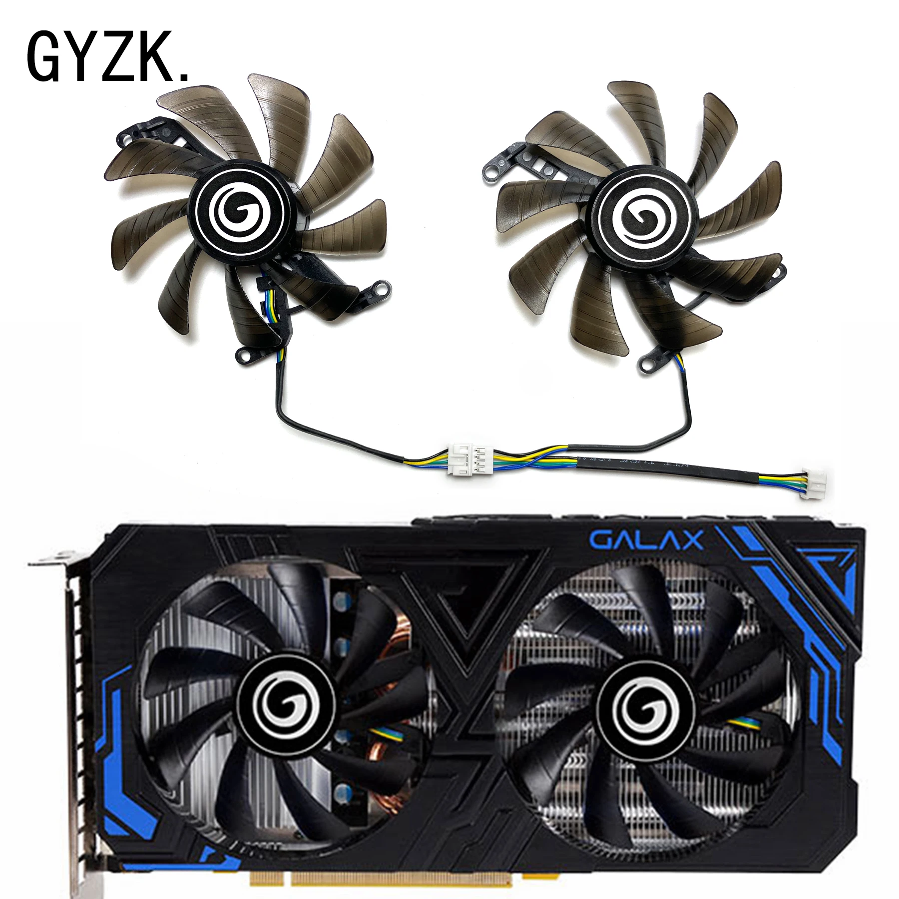 New For GALAX GeForce RTX2060 GTX1660 1660ti 1660S General OC Graphics Card Replacement Fan
New For GALAX GeForce RTX2060 GTX1660 1660ti 1660S General OC Graphics Card Replacement Fan