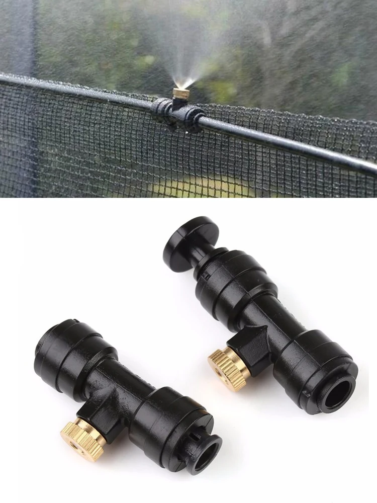10 قطعة/الوحدة فوهات الضباب التغشية مع الوصول السريع المحملة موصل حديقة المناظر الطبيعية الري الرشاشات 8 10 قطعة/الوحدة فوهات الضباب التغشية مع الوصول السريع المحملة موصل حديقة المناظر الطبيعية الري الرشاشات