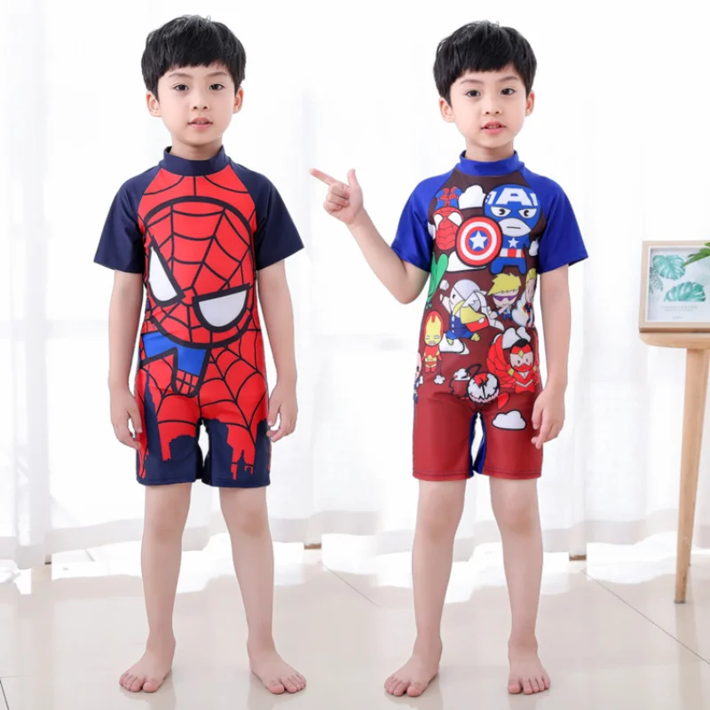 Hot Disney Marvel Children's Swimsuit Avengers Spiderman Figure Kids Baby Surf Clothes Summer Swimwear Role Play Clothes for Boy
Hot Disney Marvel Children's Swimsuit Avengers Spiderman Figure Kids Baby Surf Clothes Summer Swimwear Role Play Clothes for Boy