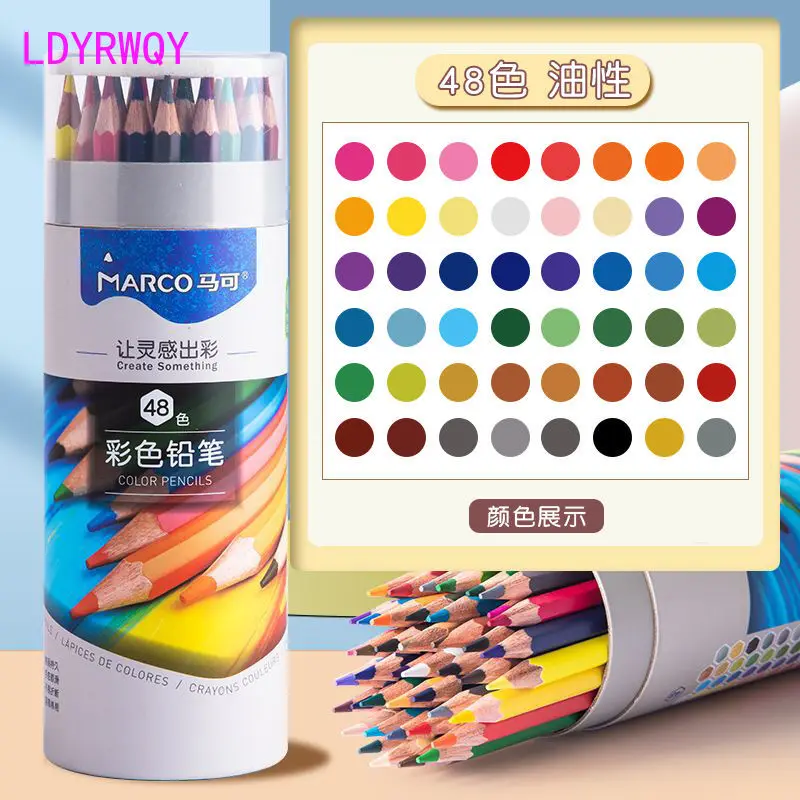 Lead Painting Special Oily and Water Soluble 48 Color Art Professional Color Pencil Painting Filling and Painting Pen
Lead Painting Special Oily and Water Soluble 48 Color Art Professional Color Pencil Painting Filling and Painting Pen