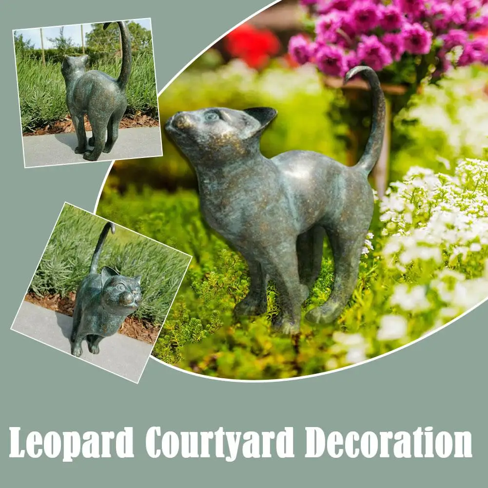 Outdoor Statue Cat Resin Bronze Lawn Porch Figurine Sculpture Patio Lawn Landscape Ornament Porch Decor Decoration Dwarf Ya B6I2
Outdoor Statue Cat Resin Bronze Lawn Porch Figurine Sculpture Patio Lawn Landscape Ornament Porch Decor Decoration Dwarf Ya B6I2