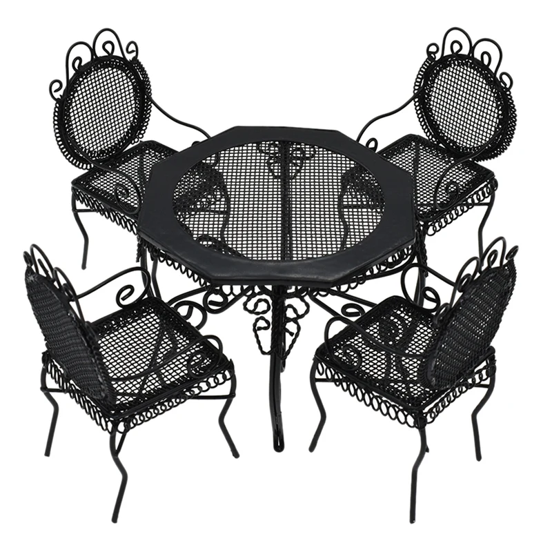 1:12 Dollhouse Miniature Garden Furniture Set Octagonal Table And Chairs Dollhouse Patio Outdoor Accessories-Drop Ship
1:12 Dollhouse Miniature Garden Furniture Set Octagonal Table And Chairs Dollhouse Patio Outdoor Accessories-Drop Ship