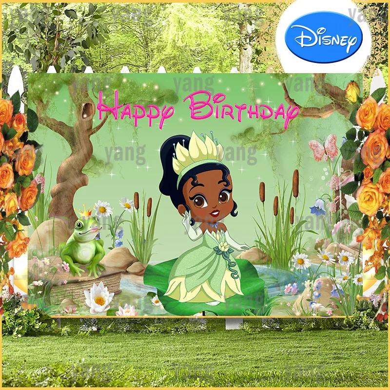 Disney Princess And The Frog Cartoon Girls Birthday Party Custom Decoration Forest Pond Backdrop Photography Backgrounds Banner
Disney Princess And The Frog Cartoon Girls Birthday Party Custom Decoration Forest Pond Backdrop Photography Backgrounds Banner
