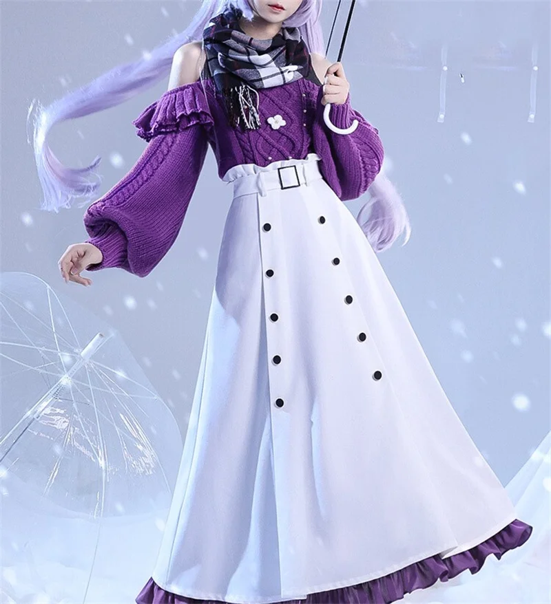 COS Store Anime Game Genshin Impact Kamisato Ayato Halloween Carnival Role CosPlay Costume Complete Set
COS Store Anime Game Genshin Impact Kamisato Ayato Halloween Carnival Role CosPlay Costume Complete Set