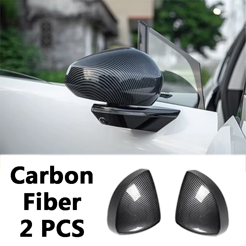 For ZEEKR X 2023 2024 Car ABS Side Mirror Caps Cover Car Rear View Side Glass Mirror Cover Frame Decoration Accessory 
For ZEEKR X 2023 2024 Car ABS Side Mirror Caps Cover Car Rear View Side Glass Mirror Cover Frame Decoration Accessory