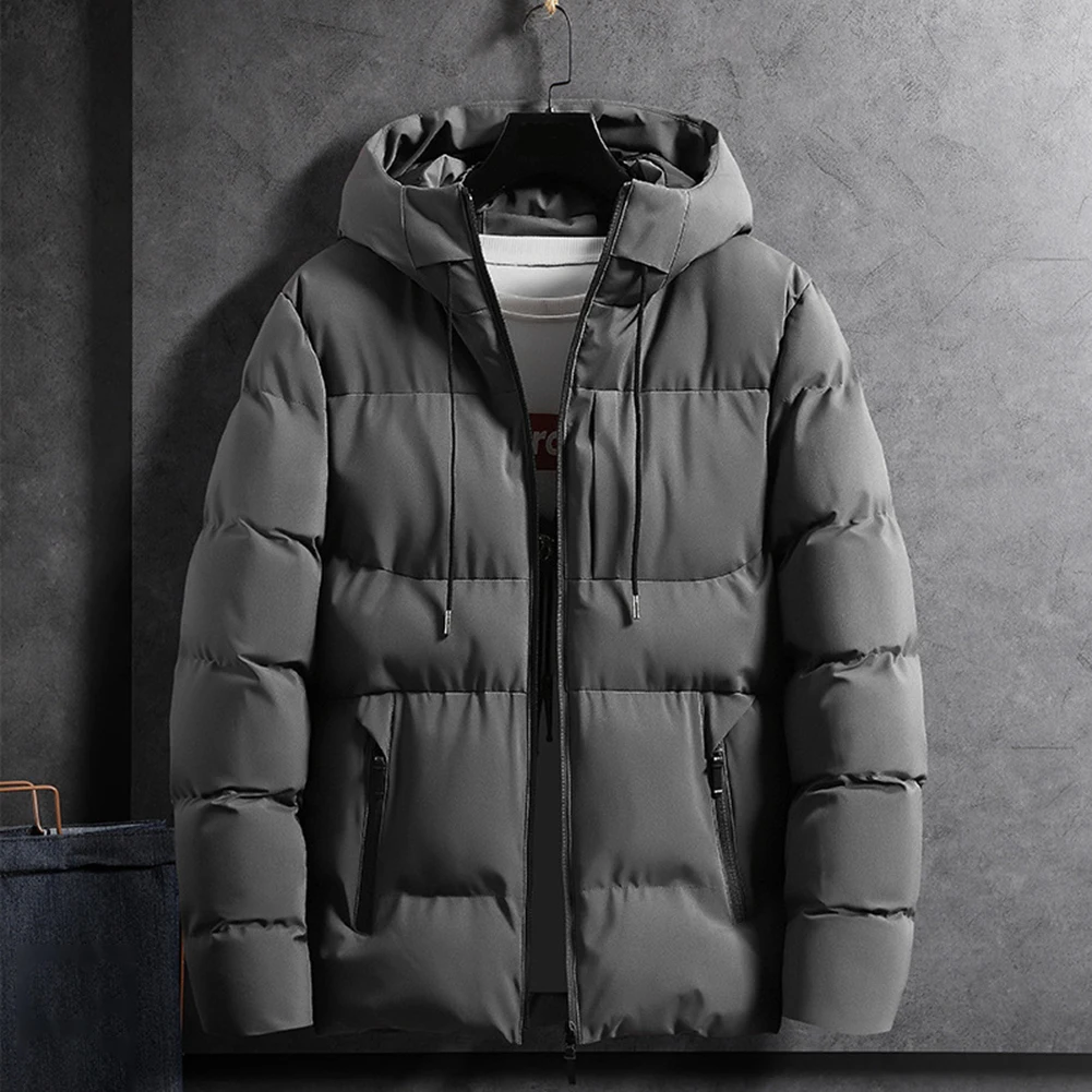 Warm Long Windbreaker Men Fashion Thick Winter Overcoat Hat Hooded Windproof Parka Dark Blue Suitable for Winter
Warm Long Windbreaker Men Fashion Thick Winter Overcoat Hat Hooded Windproof Parka Dark Blue Suitable for Winter