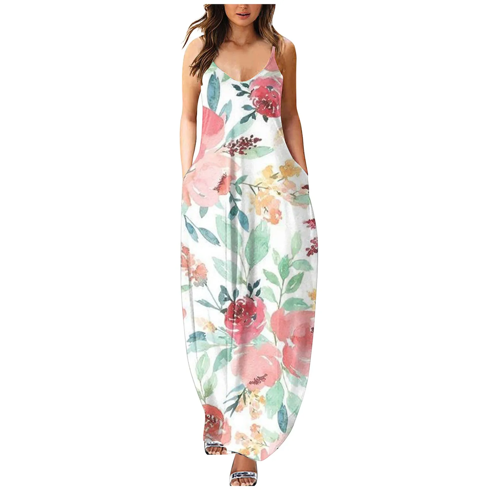 Женский праздничный пляжный сарафан без рукавов, повседневное однотонное платье с широкой юбкой в богемном стиле, лето 2024
Женский праздничный пляжный сарафан без рукавов, повседневное однотонное платье с широкой юбкой в богемном стиле, лето 2024