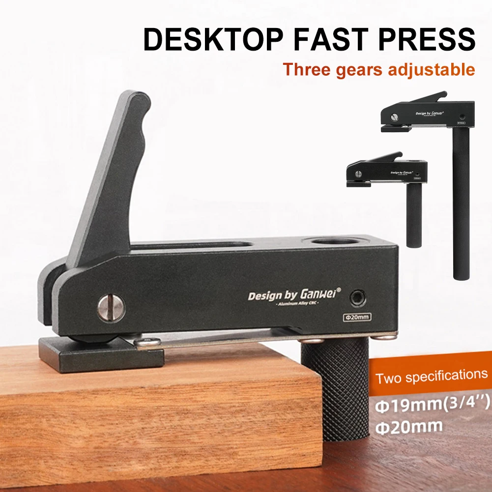 Woodworking Fast Hold Down Bench Dog Clamp Desktop Quick Acting Hold Down Clamp Adjustable Fast Fixed Clip for 19/20mm Dog Hole
Woodworking Fast Hold Down Bench Dog Clamp Desktop Quick Acting Hold Down Clamp Adjustable Fast Fixed Clip for 19/20mm Dog Hole