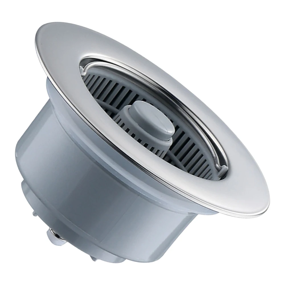 Convenient 3 in 1 Sink Auxiliary Device, Kitchen Sink Drain Strainer, Filter Bathroom, Ensuring a Hygienic and Functioning Sink
Convenient 3 in 1 Sink Auxiliary Device, Kitchen Sink Drain Strainer, Filter Bathroom, Ensuring a Hygienic and Functioning Sink