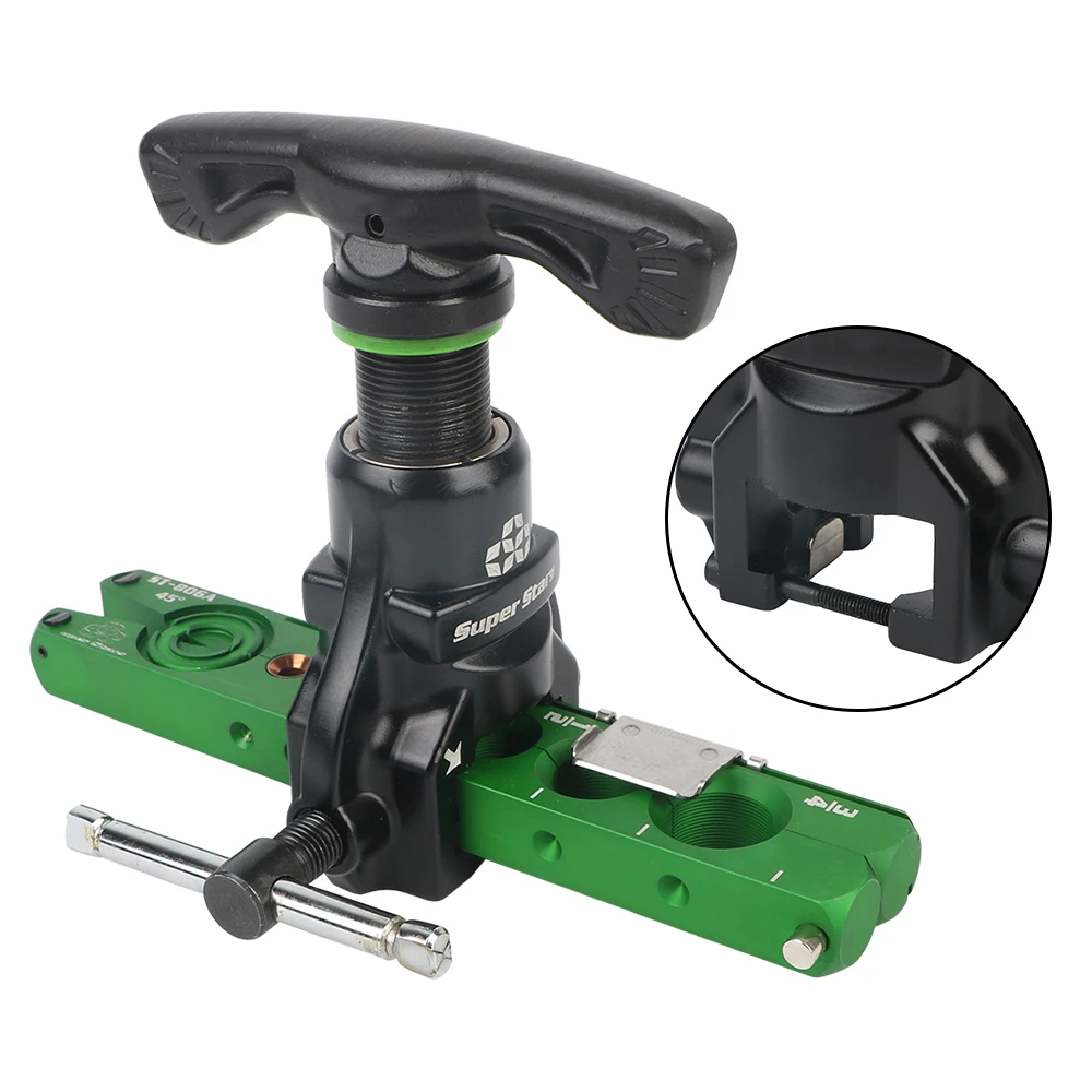 ST-806A Eccentric Tube Expander Tool For Air Conditioning Refrigeration Tools Reamer Flaring Tool Copper Pipe Flaring Tool
ST-806A Eccentric Tube Expander Tool For Air Conditioning Refrigeration Tools Reamer Flaring Tool Copper Pipe Flaring Tool