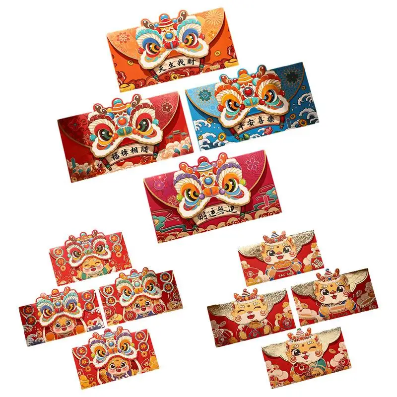 2024 Year Of The Dragon Red Envelope Chinese New Year Creative Embossed Flap Stamping Gift Money Envelope For Lunar New Year
2024 Year Of The Dragon Red Envelope Chinese New Year Creative Embossed Flap Stamping Gift Money Envelope For Lunar New Year