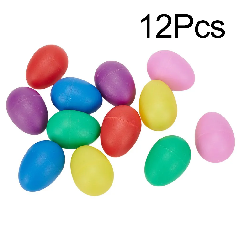 12pcs Sound Egg Sonorous Amusing Sound Egg Maraca Kids Toys Light Handy Music Instruments Accessories For Percussion Ensembles
12pcs Sound Egg Sonorous Amusing Sound Egg Maraca Kids Toys Light Handy Music Instruments Accessories For Percussion Ensembles