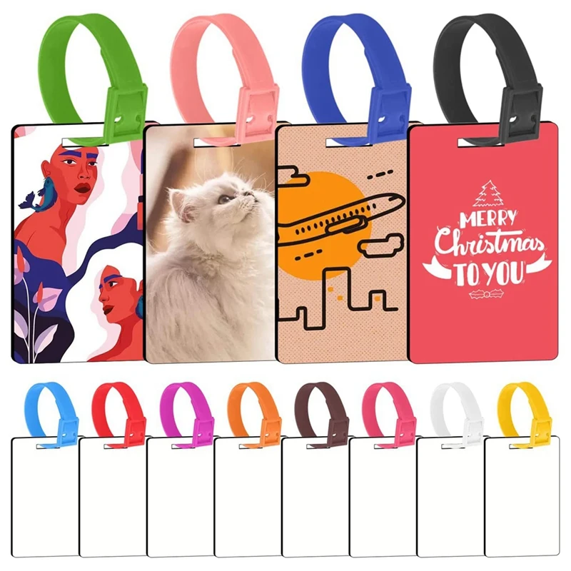 White Luggage Tags 12Pcs White Blank Travel Bag Luggage Tags With Straps Double-Sided Identifiers
White Luggage Tags 12Pcs White Blank Travel Bag Luggage Tags With Straps Double-Sided Identifiers