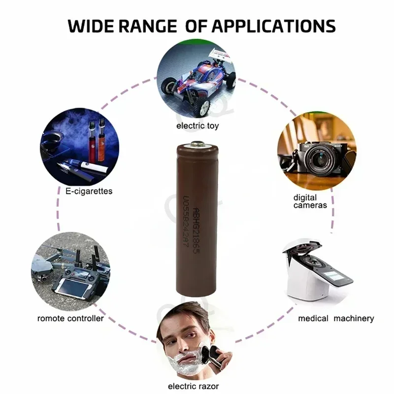Rechargeable Battery Factory 2023New Best-selling 18650Battery Lithium-ion Tip HG2 3.7V 3000mAh Suitable For Screwdriver Battery
Rechargeable Battery Factory 2023New Best-selling 18650Battery Lithium-ion Tip HG2 3.7V 3000mAh Suitable For Screwdriver Battery