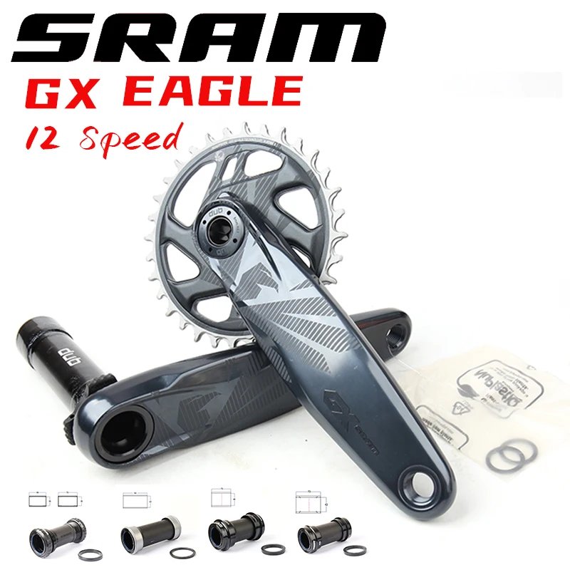 2021 SRAM FC GX EAGLE DUB Crankset 1X12 Speed MTB Mountain Bike Bicycle Crankset 170mm 175mm 32T 34T Chainring
2021 SRAM FC GX EAGLE DUB Crankset 1X12 Speed MTB Mountain Bike Bicycle Crankset 170mm 175mm 32T 34T Chainring