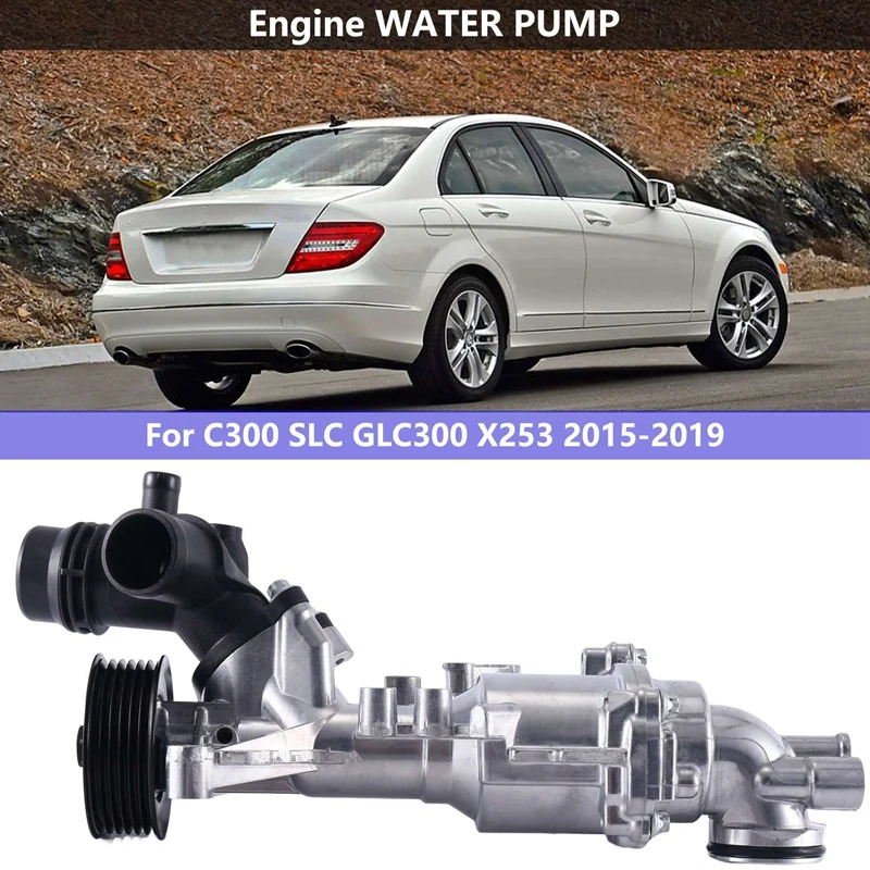 Автомобильный водяной насос двигателя для Φ C 300 SLC GLC 300 X253 2015-2019 A2742000900
Автомобильный водяной насос двигателя для Φ C 300 SLC GLC 300 X253 2015-2019 A2742000900
